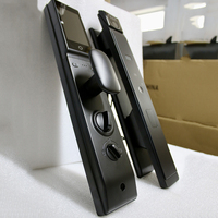 Serrure de porte numérique intelligente S940MAX avec reconnaissance faciale 3D, empreinte digitale, Wi-Fi, application Tuya, interphone, accès par carte pour porte en aluminium