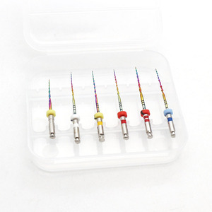 File Rotanti Dentali Rainbow <span class=keywords><strong>J3</strong></span> S a Sezione Trasversale Niti 04/06 Taper Super Activation per Uso con Motore, Strumenti Endodontici di Classe II - Product Image 5