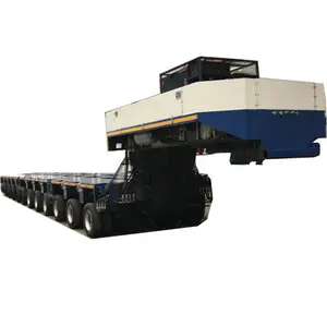 Camión remolque modular extensible Goldhofer de cama baja con viga de puente de 200 toneladas a la venta - Product Image 1