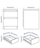 Table de chevet moderne avec compartiment secret et tiroir dissimulé, fabrication directe en usine ISO9001, avec serrure RFID