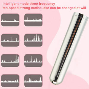 Gökkuşağı USB güç kadın mastürbasyon cihazı yetişkinler için 10-Speed Bullet osilatör seks oyuncakları - Product Image 3