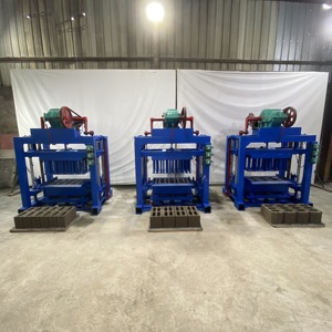 Machine semi-automatique à bas <span class=keywords><strong>prix</strong></span> pour la fabrication <span class=keywords><strong>de</strong></span> pavés en béton, <span class=keywords><strong>de</strong></span> blocs creux en <span class=keywords><strong>ciment</strong></span> et <span class=keywords><strong>de</strong></span> briques en plastique - Product Image 5