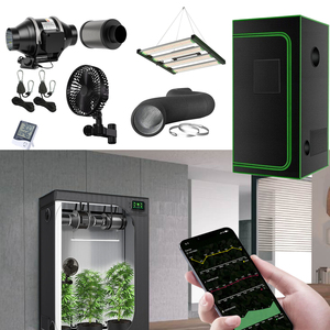 Kit Completo de Cultivo en Interior de 3x3 pies, 4x4 pies, 5x5 pies, <span class=keywords><strong>Invernadero</strong></span> Hidropónico con Luces LED <span class=keywords><strong>para</strong></span> <span class=keywords><strong>Plantas</strong></span>, Kit de Cultivo de Plántulas - Product Image 1