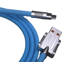 120W 6A Super Rapide 3A Cuivre USB-C Câble De Charge Intelligent 1m Micro USB-C Téléphones Mobiles Cordon De Données Câble De Chargeur Rapide
