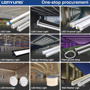 Oem Koppelbaar Etl Dlc Tuv Saa <span class=keywords><strong>T5</strong></span> Led Lat Licht 4ft 8ft 30W 40W 60W <span class=keywords><strong>T5</strong></span> Led Geïntegreerde Dubbele Buizen Verlichting - Product Image 4