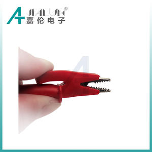 JIALUN 15Amp Jacaré Clipe <span class=keywords><strong>Test</strong></span> <span class=keywords><strong>Lead</strong></span> Set Silicone Crocodilo Clipe Fio para Sonda Multímetro - Product Image 3