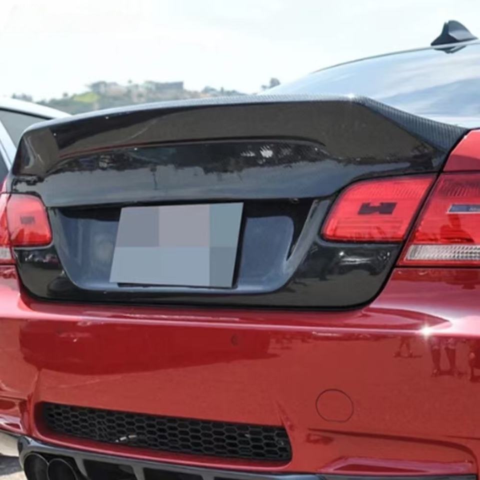 Carbon Fiber Rear Trunk Boot Spoiler for BMW E92 M3 2 Door 3 Series ...