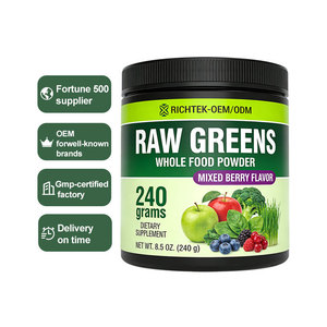 Poudre super verte de qualité supérieure Marque privée Super <span class=keywords><strong>Food</strong></span> Smoothie Bio Poudre super alimentaire verte - Product Image 1