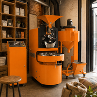 Torréfacteur à café de 20 kg, dernier modèle, tambour en fonte, machine à torréfier le café