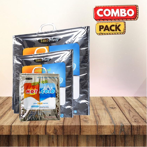 Bolsa Térmica Aislante de Aluminio con Burbujas para Alimentos, con Logotipo Personalizado, con Asa, para Llevar Comida y Compras - Product Image 2