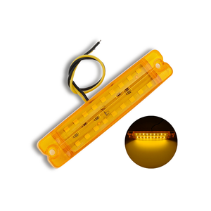 Feux de position latéraux à lentille transparente 18Led pour <span class=keywords><strong>camion</strong></span> <span class=keywords><strong>Mack</strong></span> Heavy Duty IP65 12V-24V accessoires de feux de voiture brouillard léger - Product Image 3