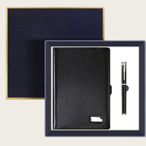 Customized Handmade UV Printed A5 Paper <b>Notebook</b> & <b>Pen</b> <b>Set</b>-Luxurious Business Promotional Gift Box - Product Image 2