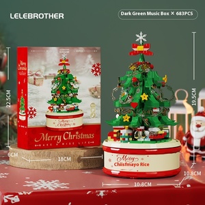 LELE BROTHER Compatible Plastic Educational Toy Christmas <strong>Tree</strong> Music Box for Boys Girls Ages 14+ Model 20240319 - Product Image 6