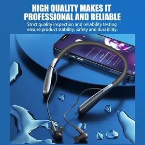 新しく発売されたデジタル充電式Bluetooth補聴器ノンノイズキャンセリングTWSイヤホンとヘッドフォンネックストラップ補助聴覚障害者