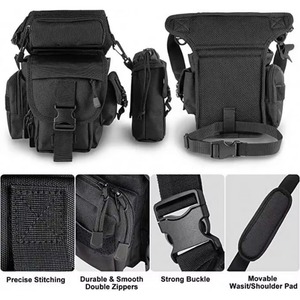 Sac de cuisse avec pochette pour bouteille d'eau, échantillon gratuit, pour homme et femme, sac décontracté pour la pêche, la randonnée, le vélo, la chasse, le camping - Product Image 3