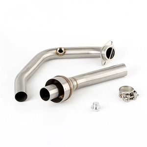 Escape para modificación de motocicleta para KTM 250 <span class=keywords><strong>390</strong></span> ADV RC <span class=keywords><strong>390</strong></span> 2020-<span class=keywords><strong>2023</strong></span> <span class=keywords><strong>DUKE</strong></span> <span class=keywords><strong>390</strong></span> <span class=keywords><strong>2023</strong></span> silenciador de escape de motocicleta tubo medio - Product Image 3
