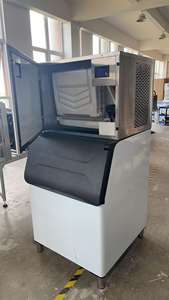 Blocco automatico in acciaio inox macchina per la produzione di ghiaccio cubetto di ghiaccio macchina per il ristorante commerciale al dettaglio - Product Image 3