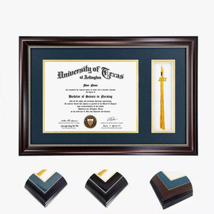 Bingkai Sertifikat Wisuda A4 Grosir dengan Rumbai - Product Image 1