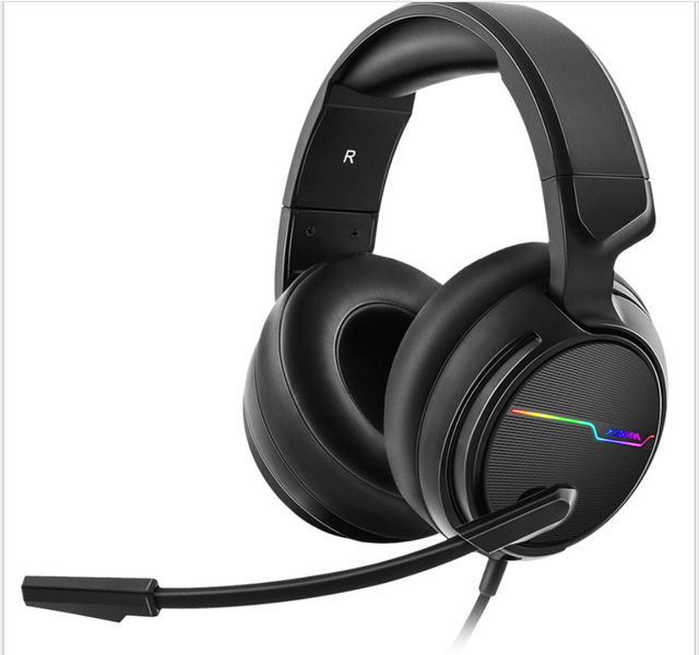 Best Surround Sound 7.1 Microphone Earphone Wired Stylish for Ps4 Ps5 Gaming Headphone Headset
