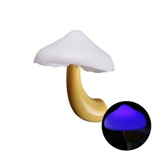 <b>Light</b> Sensitive Mushroom Lamp Sensing Bedside Colorful Room <b>Light</b> for Kids Bedroom Decoration <b>Plug</b> in - Product Image 5