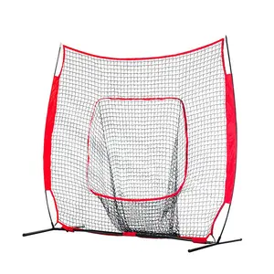 Harga produsen profesional Softball latihan Baseball Net Batting kandang tahan lama layar Rebound Net untuk memukul dan gatal