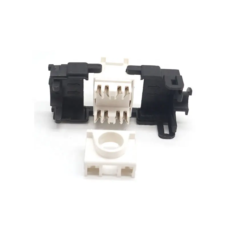 Female Socket 180 Derajat Jack Rj45 Cat5moduler Rj45 Keystone Jack Cat6 CAT6A UTP KEYSTONE JACK