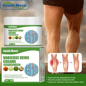South Moon Private Logo Crema para venas varicosas Efectivo 30g Flebitis Araña Dolor Calmante Angitis Eliminación Ungüento - Product Image 5