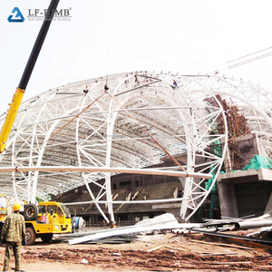 Marco de tubo de acero truss estadio techo gimnasio cubierta de techo canopy de construcción para futsal cancha deportiva - Product Image 2