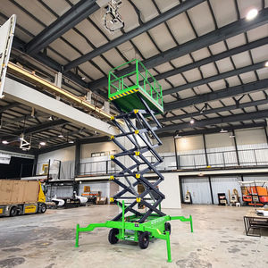 6m~20m 500kg 电动手柄升降机 移动式液压剪叉式高空作业平台，可使用交流/直流电池或柴油动力 - Product Image 1