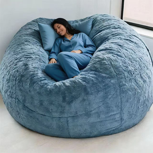 Modern <strong>Bag</strong> Chairs for Adult <strong>Bean</strong> <strong>Bag</strong> for Teens Adults Giant Soft Fluffy Fur Chairs for Adults Furnitures - Product Image 4