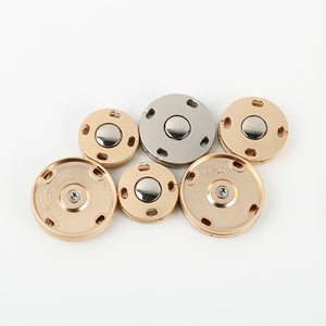 Biểu Tượng Tùy Chỉnh Vòng <span class=keywords><strong>Flatback</strong></span> Kim Loại Snaps Chốt Hidden Báo Chí May Trên <span class=keywords><strong>Snap</strong></span> Nút Cho Áo - Product Image 5