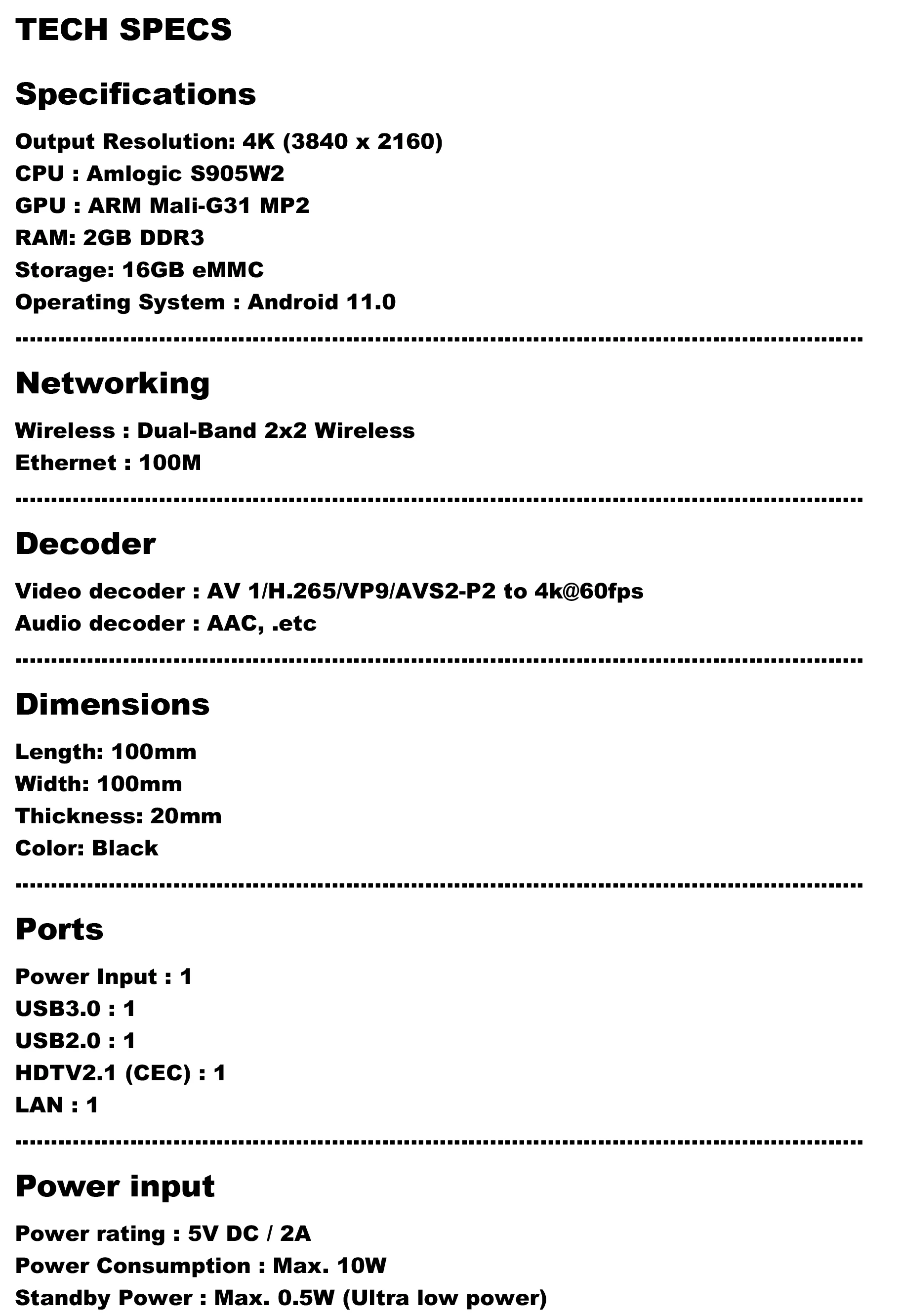 2022 Hot selling Android 11.0 XTV SE2 4k Smart Android Tv Box Amlogic S905W2 Ethernet 100M Set top Box