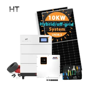 독일 10 Kw 태양 광 전지 패널 고전압 쌓을 수있는 배터리 5kw 오프 그리드 6-10kw 가정용 전력 pv 시스템
