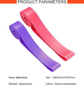 208Cm Cao Su Tự Nhiên Ba Lê Kháng Ban Nhạc, Đa-Vòng Lặp Có Thể Điều Chỉnh Tập Thể Dục Ban Nhạc Kéo Dài Kháng Ba Lê Ban Nhạc - Product Image 3