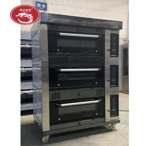 فرن طابقي تجاري عالي الجودة يعمل بالغاز/الكهرباء مع بخار، من الشركة المصنعة للأفران التجارية للخبز والكعك - Product Image 3