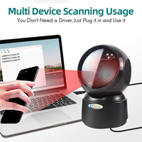 Offre directe du fabricant Scanner de code QR 2D USB et lecteur de code à barres stocké