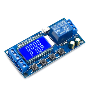XY-LJ02 điều khiển kỹ thuật số hẹn giờ chuyển đổi kích hoạt chu kỳ mô-đun Board 6-30V LCD hiển thị thời gian Micro USB chậm trễ tiếp sức ICS sản phẩm - Product Image 1