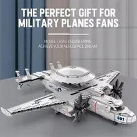 Reobrix 33029 Blok Bangunan Pesawat Peringatan Dini Udara E-2 Eagle Eye Hadiah Ulang Tahun Anak Laki-laki  Blok Bangunan  Set