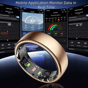 Anillo Inteligente YiQungo R20 con Control por Aplicación, Monitor de Sueño, Monitor de Frecuencia Cardíaca, Resistente al Agua 5ATM, Duración de la Batería de 5 a 10 Días, Unisex - Product Image 2