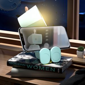 Phi Hành Gia Từ LED Ánh Sáng Ban Đêm Với Mini Robot Pin Cuốn Sách Mini Máy Tính Để Bàn Xây Dựng Khối Trang Trí LED Bầu Không Khí Ánh Sáng - Product Image 5