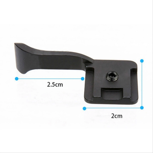 Chất lượng cao Máy ảnh Hot Giày ngón tay cái Grip Kim Loại ngón tay xử lý ngón tay cái cho Leica Fujifilm X10 x100 E1 <span class=keywords><strong>Olympus</strong></span> E-P1 PL3 PM2 Canon <span class=keywords><strong>EOS</strong></span> - Product Image 6