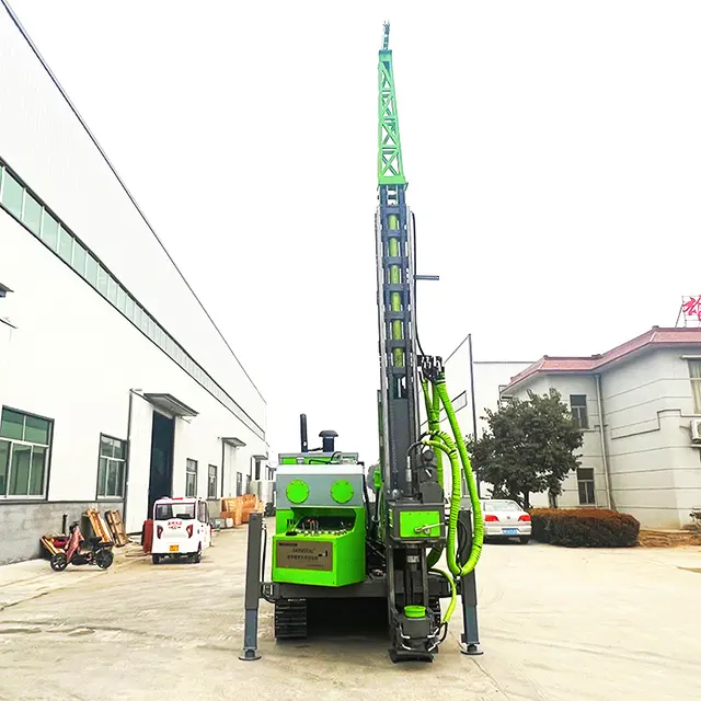 High quality full hydraulic deep portable diesel geological core sample drilling rig