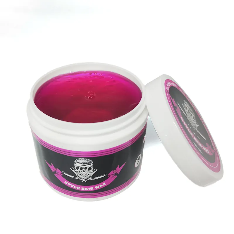 Hair Wax Strong Hold Edge Control Organic Hair Color Wax Pomade Gel Private Label Red 1 Hair Wax