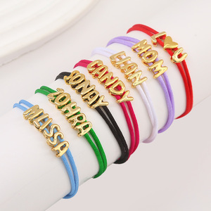 Braccialetto Fai-da-Te con Lettere a Bolle Intrecciate a Mano, Certificazione CE, Regalo per San Valentino e <span class=keywords><strong>Festa</strong></span> della <span class=keywords><strong>Mamma</strong></span> - Product Image 3