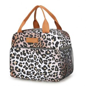 Sac à lunch Oxford isotherme portable pour le bureau ou les pique-niques avec un style tendance - Product Image 5
