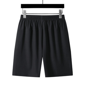 Shorts en soie glacée Tiyo pour hommes, 100 % polyester, avec cordon de serrage, coupe ample, respirants, cinq-quarts, pour sports de plein air - Product Image 5