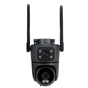 Ống kính kép Wifi máy ảnh với hai hình ảnh ai theo dõi cho an ninh nhà không dây an ninh CCTV <span class=keywords><strong>Camera</strong></span> - Product Image 1