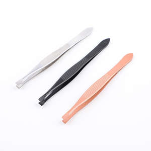 <span class=keywords><strong>Pinzas</strong></span> <span class=keywords><strong>para</strong></span> Cejas de Acero Inoxidable Antideslizantes, Herramienta Profesional <span class=keywords><strong>para</strong></span> Pestañas Postizas, <span class=keywords><strong>Pinzas</strong></span> <span class=keywords><strong>para</strong></span> Extensión de Pestañas - Product Image 1