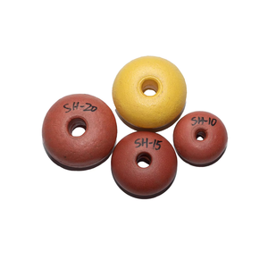 Alta calidad Durable PVC asegurar deriva en forma ovalada red de pesca flotador al por mayor equipo de pesca de gama alta - Product Image 3