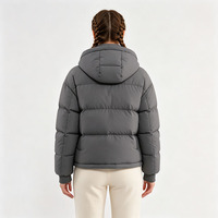 Vente en gros de manteaux d'hiver pour femmes de haute qualité, sur mesure, grande taille, épais, à capuche, de luxe, rembourrés